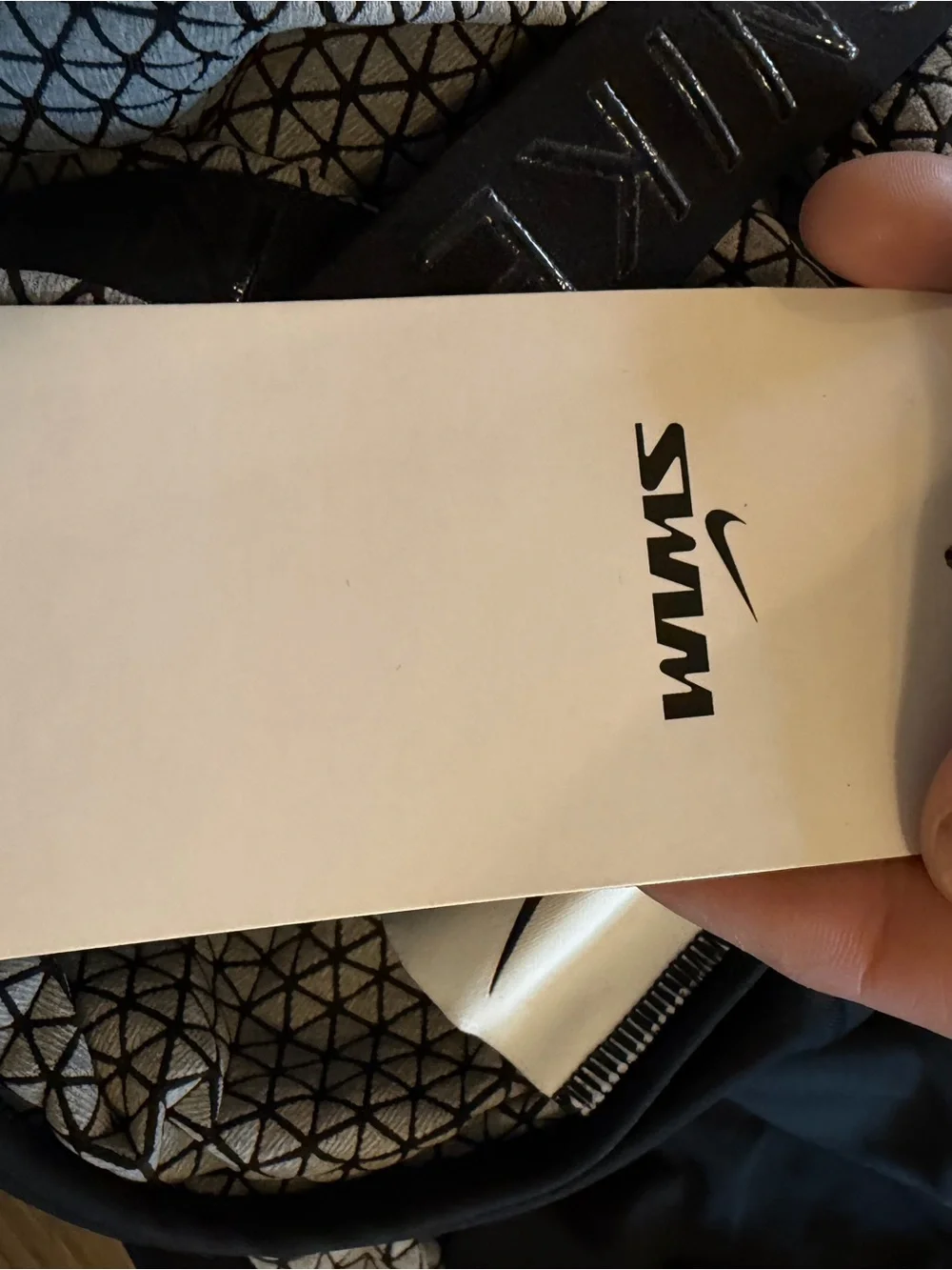 Nike Black High-Neck One-Piece Swimsuit